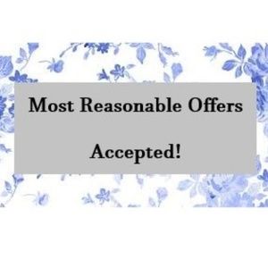 Most Reasonable Offers Accepted!